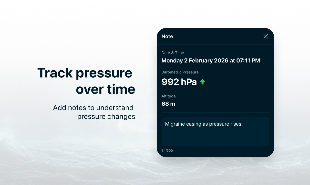 Barometric Pressure Offline project visual 5