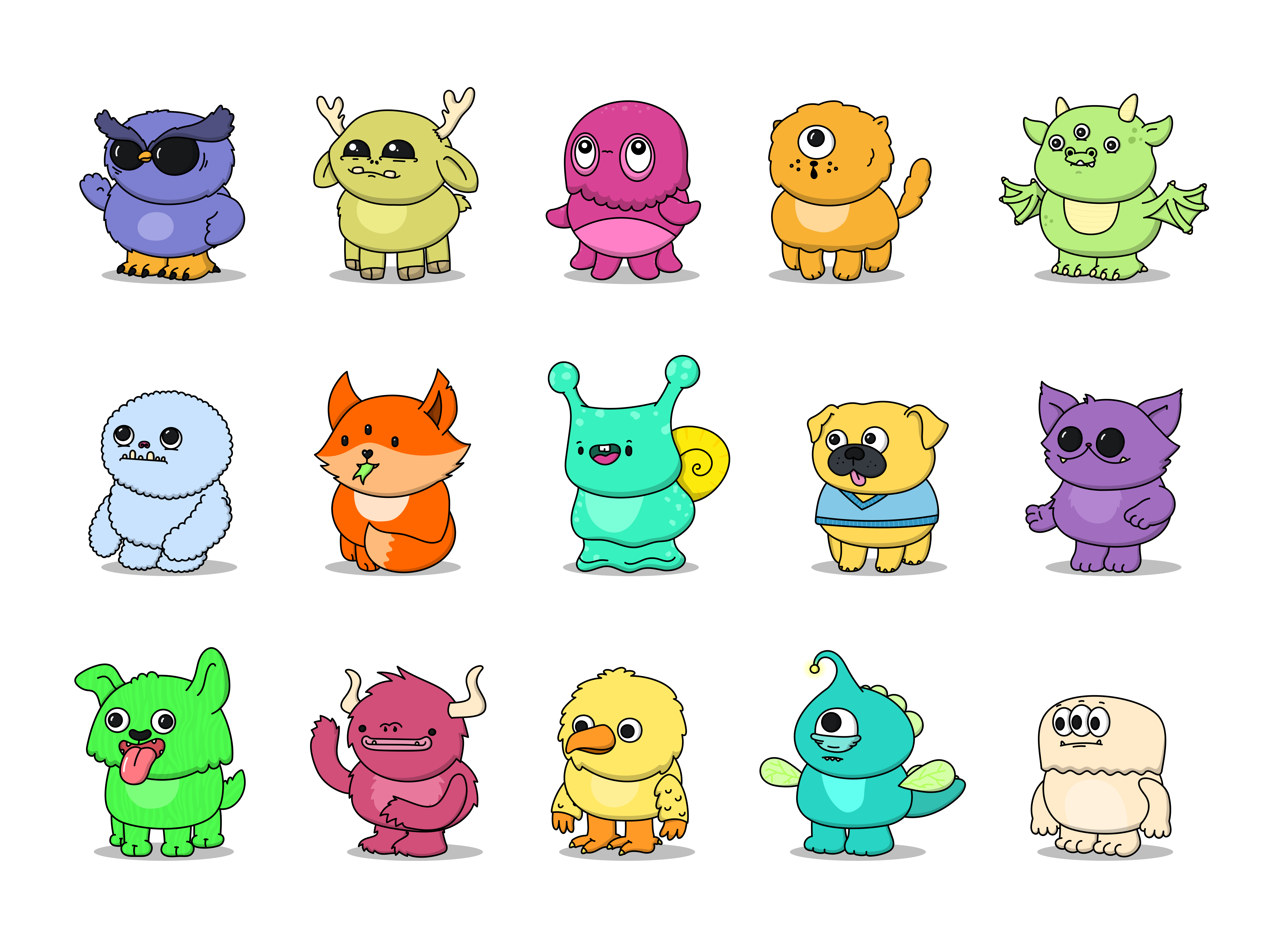 Psyche Likee characters 16–30