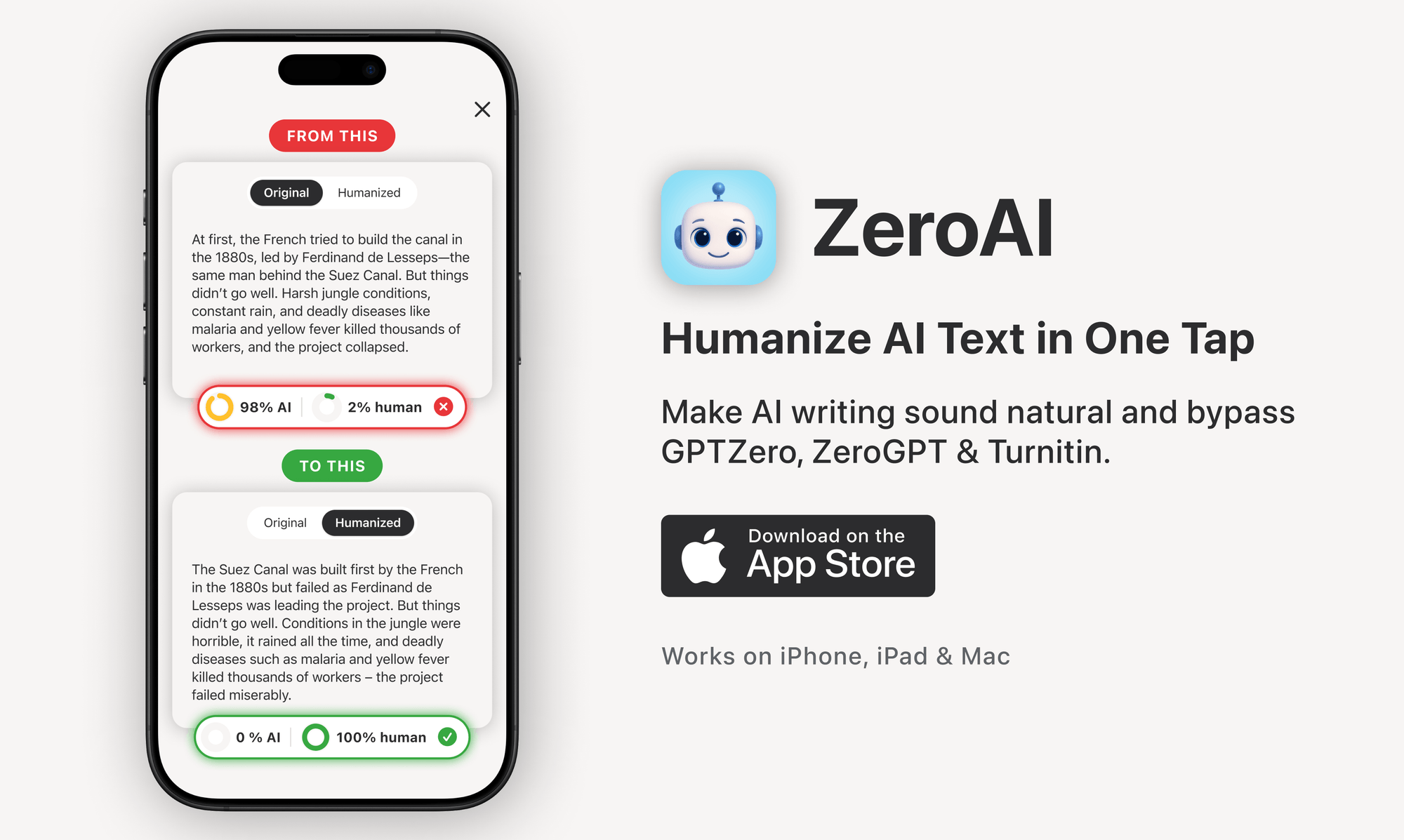 Humanize AI · ZeroAI project