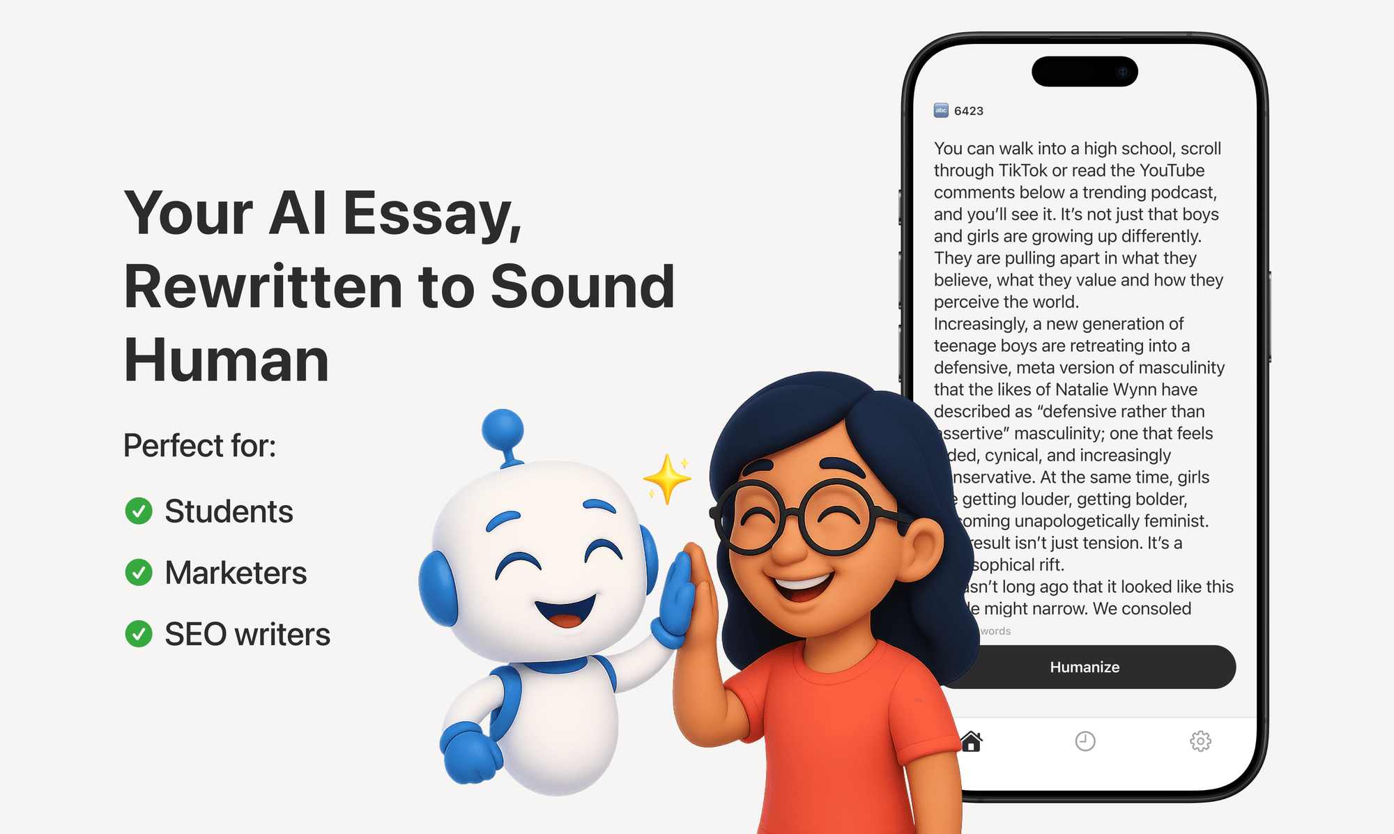 Humanize AI · ZeroAI project visual 5